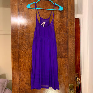 UO Sparkle and Fade Sheer Overlay Dress